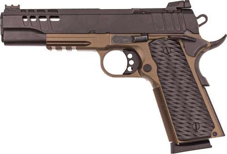GREAT LAKES GL1911 45ACP PSTL 5" BRONZE, RMSC CUT 2-7RD