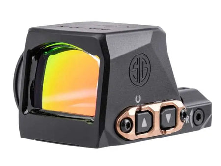 SIG SAUER ROMEO X REFLEX OPEN, COMPACT FOOTPRINT, CIRCLE DOT ROSE
