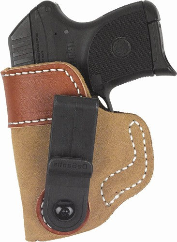 DESANTIS SOFT TUCK HOLSTER IWB LH LTHR FITS GLOCK 43 NATURAL