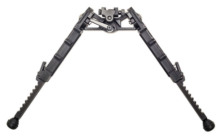 Accu-Tac HD500000 HD-50 Bipod 7"-10" Adjustment Black Hardcoat Anodized 6061-T6 Aluminum