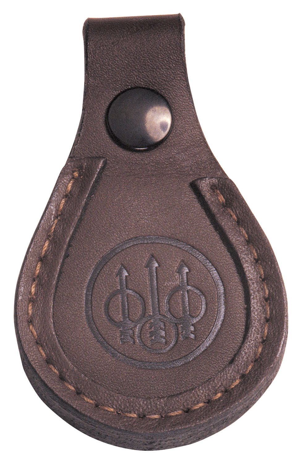 Beretta USA SL0100200085 Barrel Rest Toe Pad Leather Brown 4" x 2.5" 082442093901