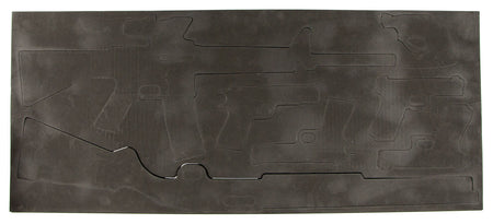 Hornady 98251 Foam Gun Sheet 40" x 18" x 1.2" Black