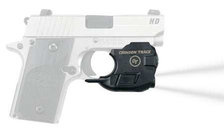 Crimson Trace 0183201 Lightguard Polymer Sig P238/P938, 110 Lumens White LED, Trigger Guard Mount