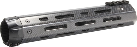 TACSTAR CARBON FIBER HANDGUARD AR-15 12" M-LOK W/ SIGHT RAIL