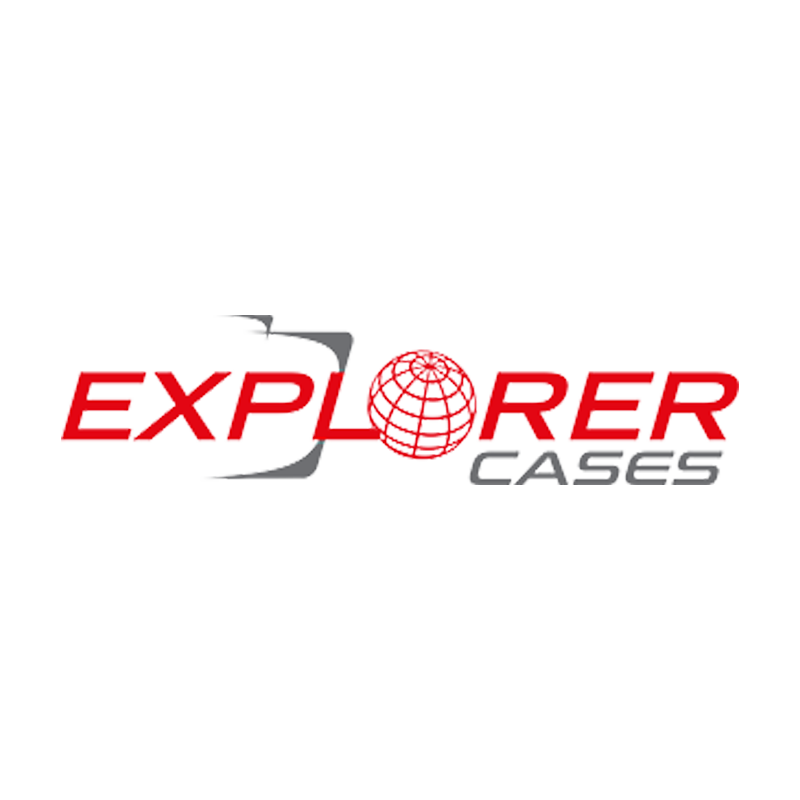 EXPLORER SINGLE PISTOL GUNCASE ORANGE PRECUBED FOAM SET 11.81"X8.28"X2.28"