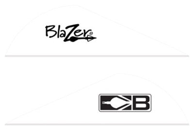 BOHNING BLAZER VANES 2" SOLID WHITE 36PK