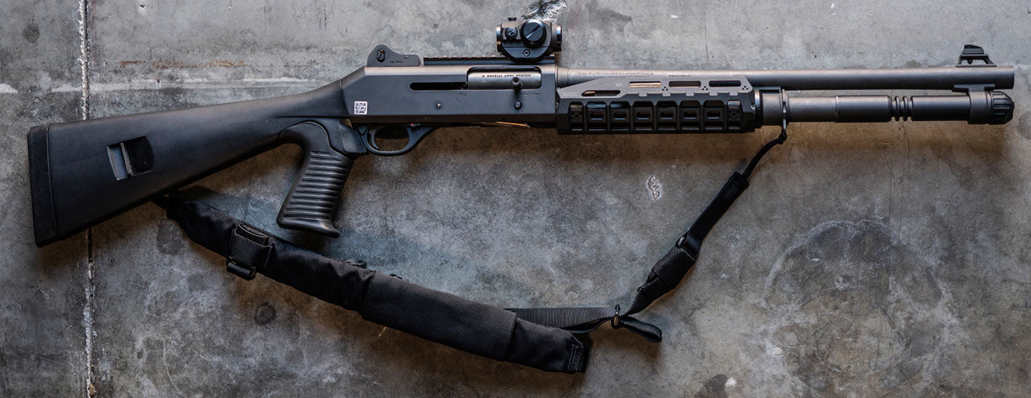 Strike Industries S3SLINGPROBK S3 Sling Pro Black 1000D Nylon Padded Rifle/Shotgun