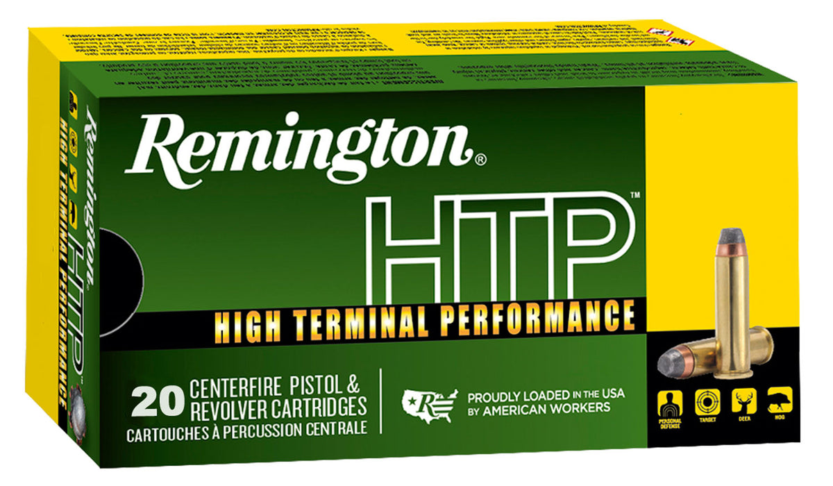 Remington 22237 HTP Semi Jacketed Hollow Point 110 Grain .357 Magnum 1295 fps