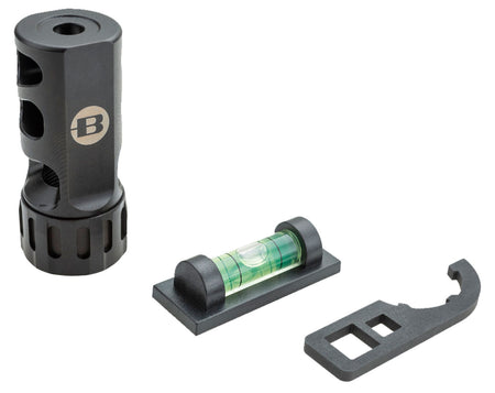 Bergara Rifles BA0007 ST-1 Self Timing Black Nitride 17-4 Stainless Steel, 5/8"-24 tpi Threads, 2.50" OAL, 6.5 Cal