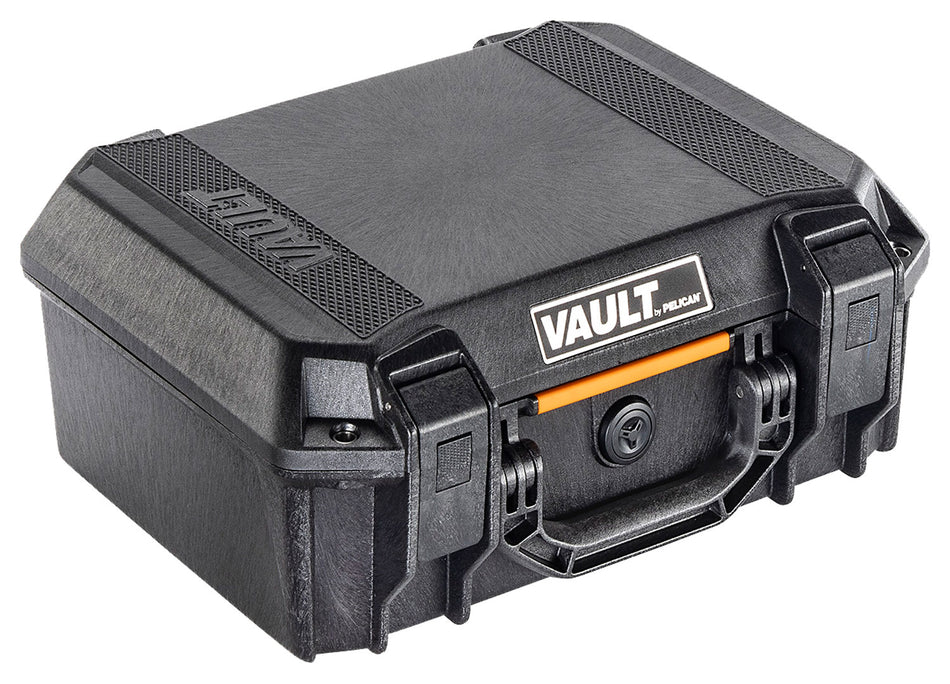 Pelican, V200, Vault Medium Pistol Case, With Foam, Black
