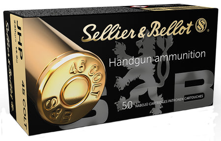 Sellier & Bellot .45 Long Colt  230gr JHP Ammo