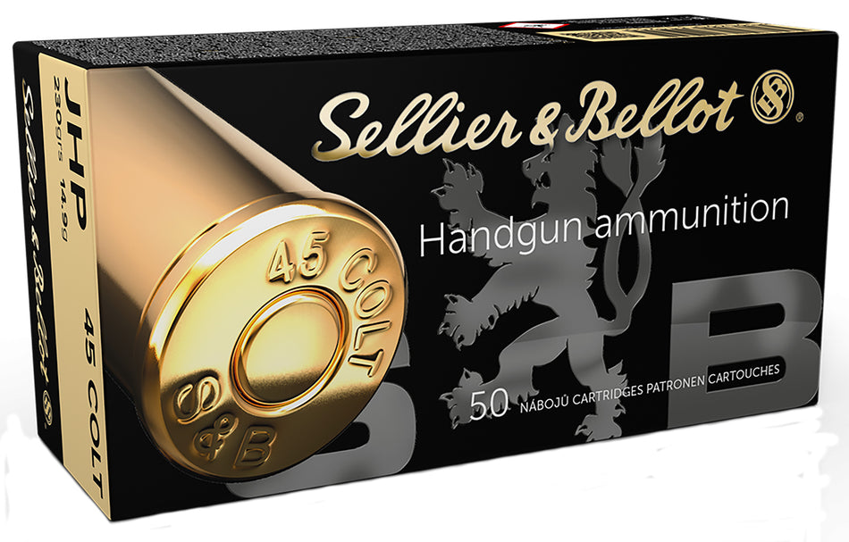 Sellier & Bellot .45 Long Colt  230gr JHP Ammo