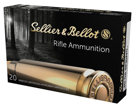 Sellier and Bellot .30-06 Springfield Rifle 147gr FMJ Ammo