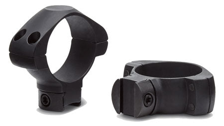Konus 7419 Steel Rings Black 30mm 3/8" Grooved Receiver Medium 0 MOA