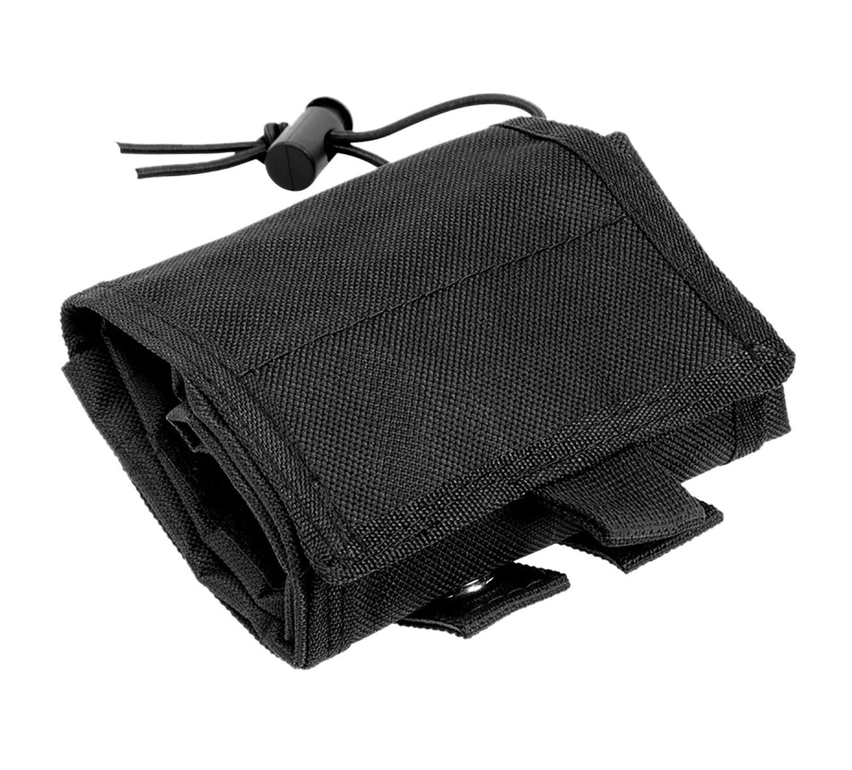 NcStar CVFDP2935B VISM Folding Dump Pouch Black Canvas
