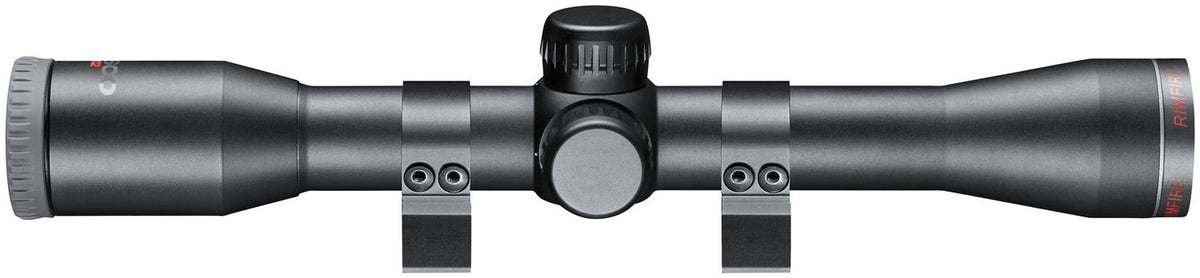 Tasco TRF432 Rimfire Matte Black 4x 32mm AO 1" Tube Truplex Reticle