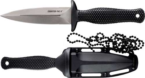 COLD STEEL COUNTER TAC II 3.3" BOOT/BELT KNIFE SPEAR POINT