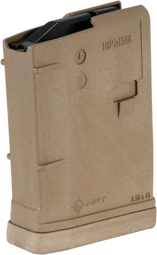 MFT MAGAZINE AR15 5.56X45MM 10RD SCORCHED EARTH POLY