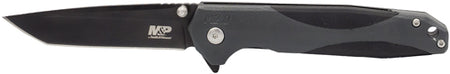 S&W KNIFE M&P M2.0 2-TONE CLIP FOLDER 3.5" TANTO FNGR FLIPPER