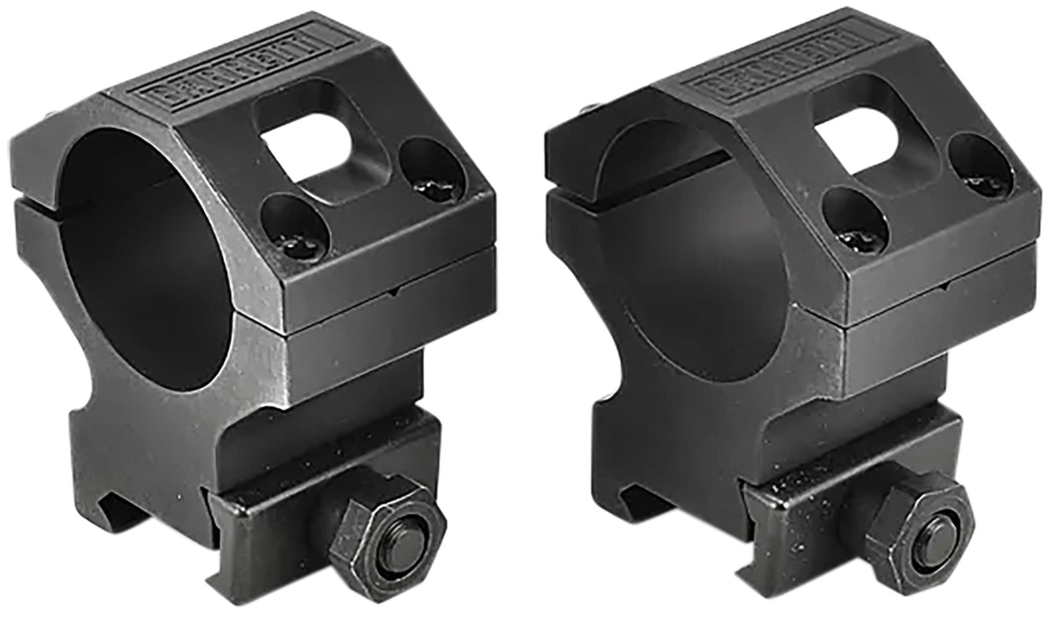 Barrett 13323 ZERO-GAP Rings Black Anodized 30mm High