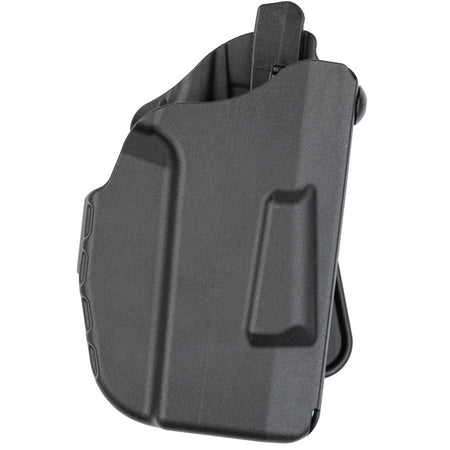 Safariland 7371 7TS, ALS, Automatic Locking System, Outside the Waistband Paddle/Belt Loop Holster, Fits Glock 43/43X/43X MOS/and Springfield Hellcat, Plain Finish, Black, Right Hand 7371V2-895-411