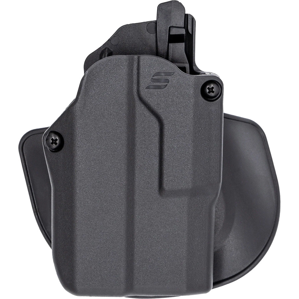 Safariland, Solis, OWB Holster, For Glock 43X/48 MOS w/TLR7, Laminate Construction, Black, Right Hand
