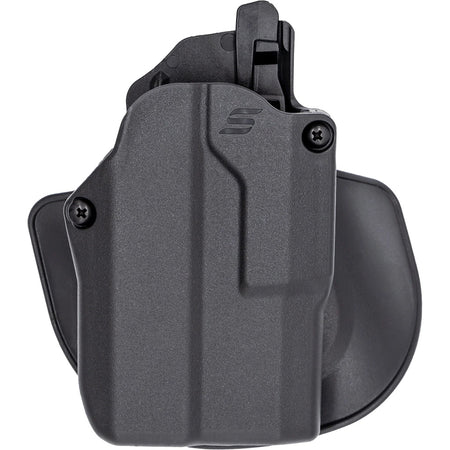 Safariland, Solis, OWB Holster, For Glock 43X/48 MOS w/TLR7, Laminate Construction, Black, Right Hand
