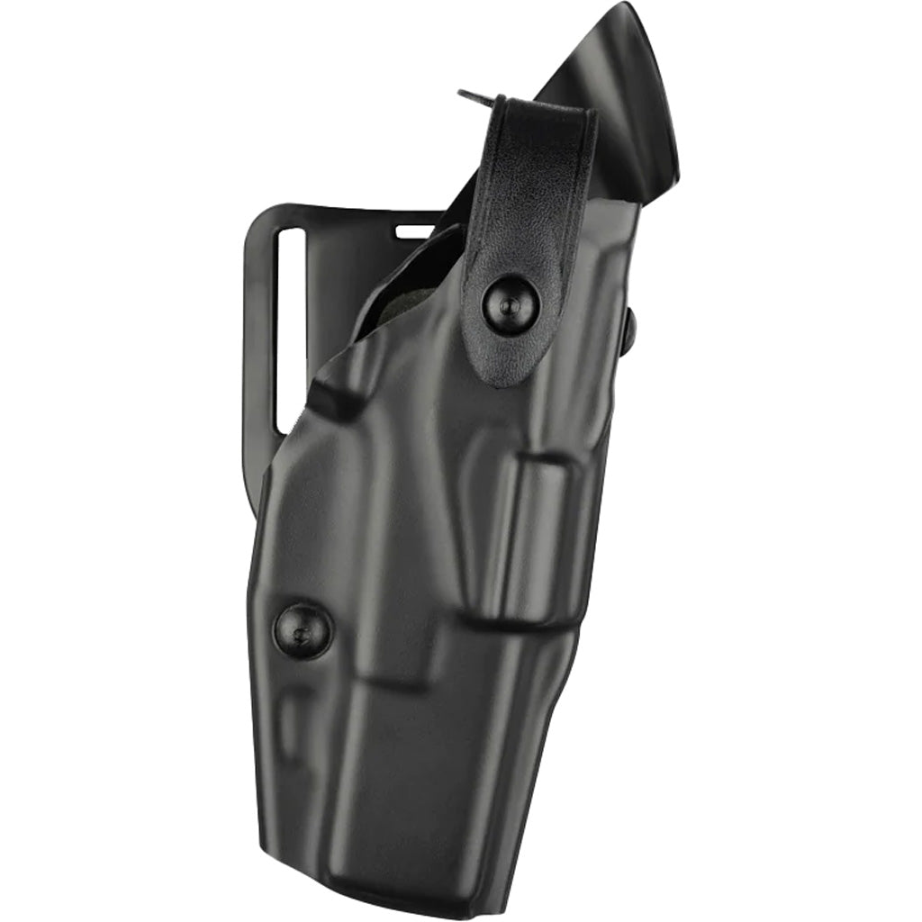Safariland, Model 6360RDS ALS/SLS Mid-Ride Level-III Retention Duty Holster, Fits Glock 34/35, Surefire X300U Right Hand, Black Finish