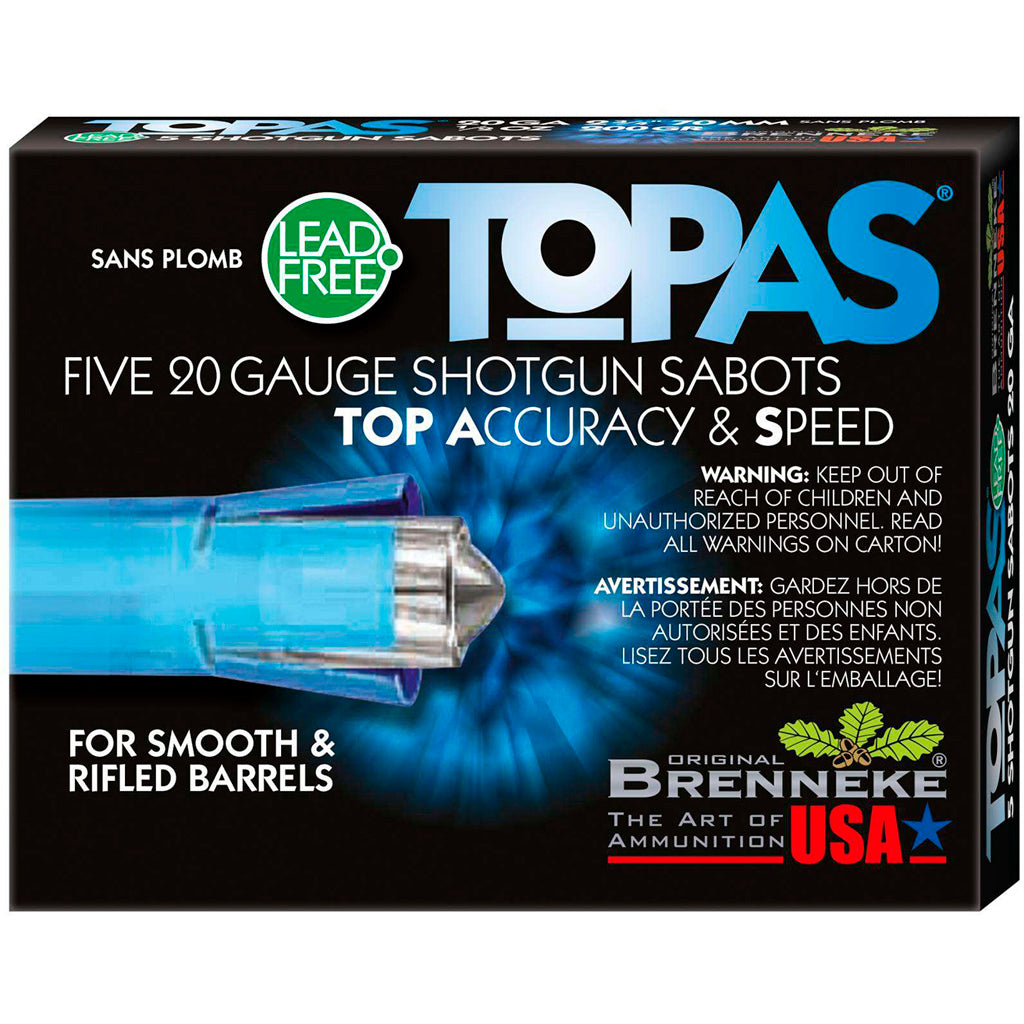 Brenneke 20 Gauge SL202TOPN 2.75" 1/2oz Slug