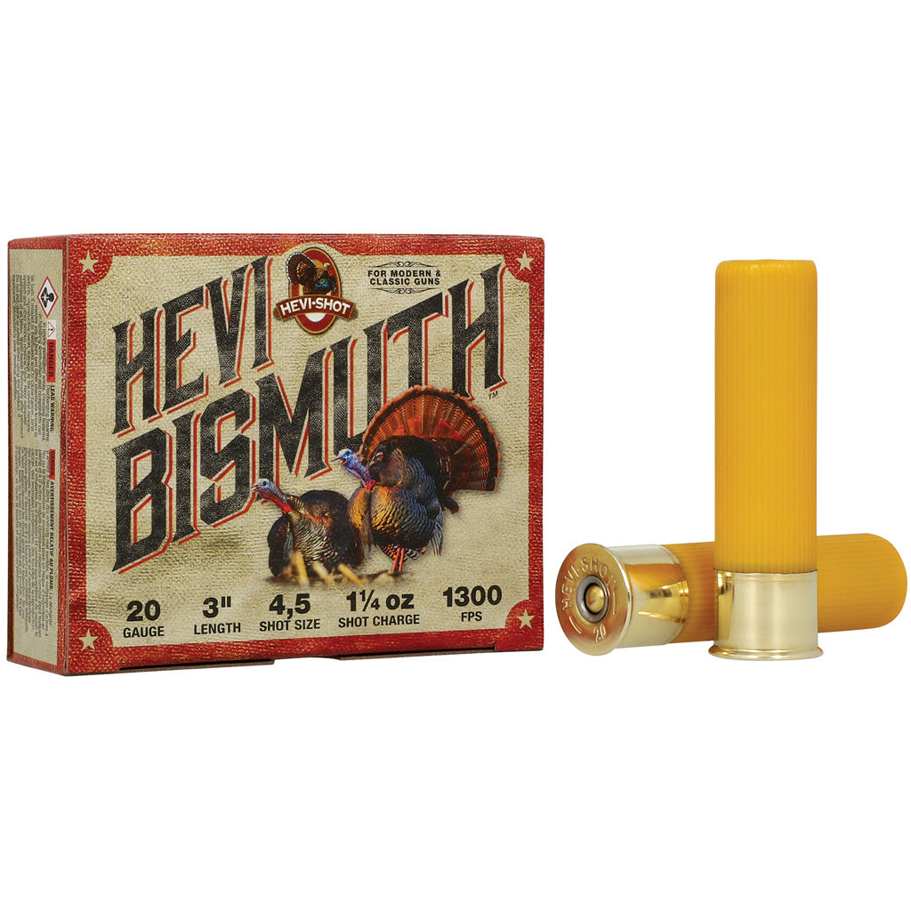 HEVI-Shot HEVI-Bismuth Turkey 20 Gauge 3 in 1-1/4 oz #4 / 5