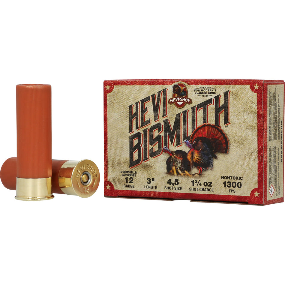 HEVI-Shot  12 Gauge 3 in 1-3/4 oz #4 / 5