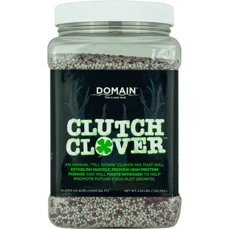 Domain Clutch Clover Seed 1/4 Acre