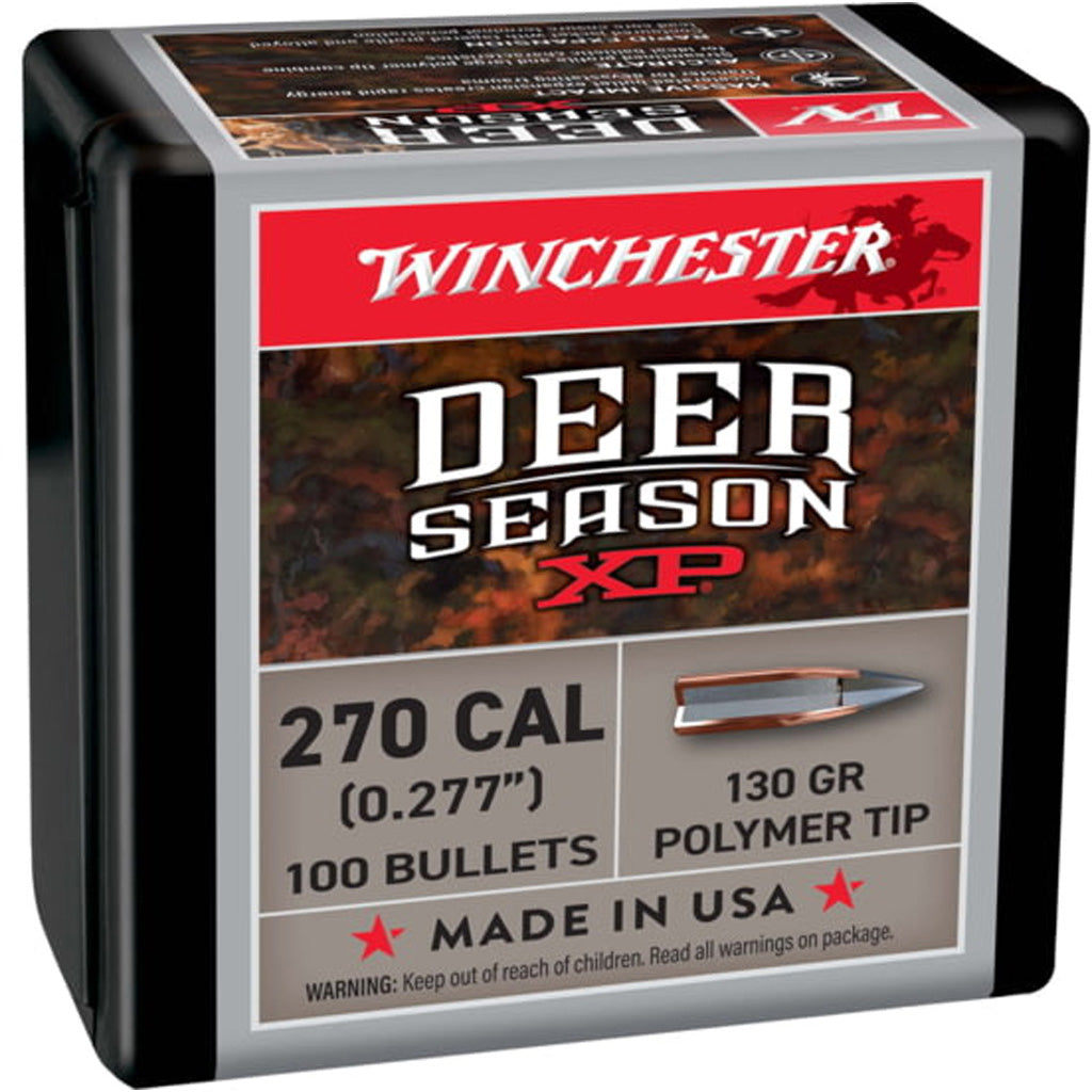 Winchester Deer Season XP Rifle Bullets 270 cal 130 gr 100/ct