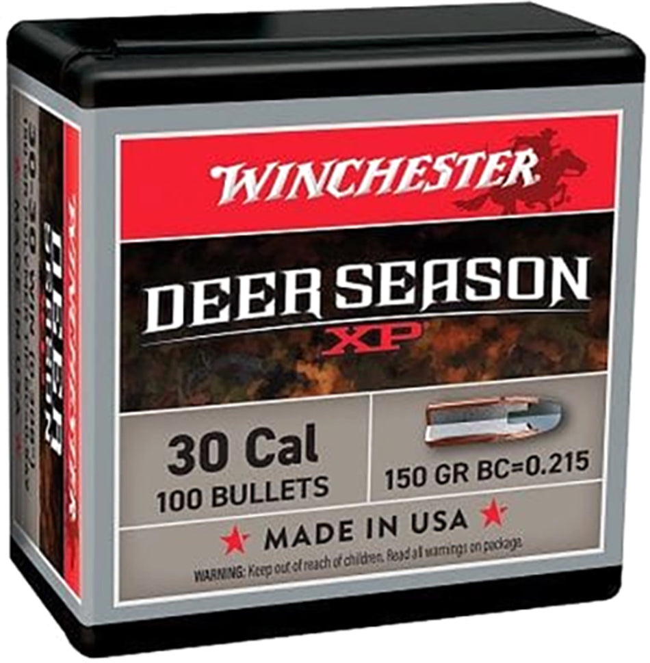 Winchester Deer Season XP Rifle Bullets 30 cal 150 gr 100/ct