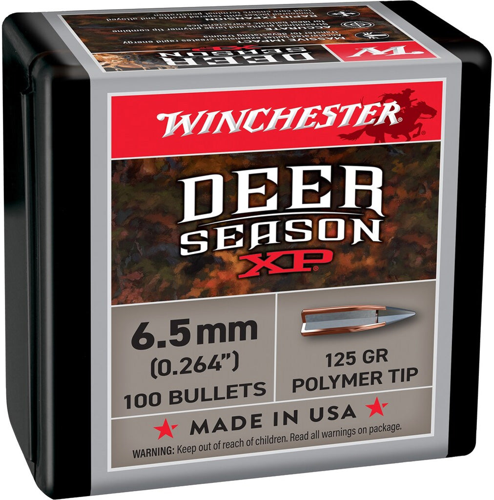 Winchester Deer Season XP Rifle Bullets 6.5mm  125 gr 100/ct