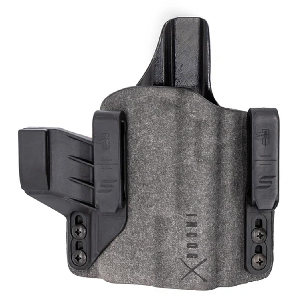 Safariland INCOG-X, Joint Collaboration with Haley Strategic, Inside the Waistband Holster, Fits Sig Sauer P365X-Macro, Microfiber Suede Wrapped Boltaron Construction, Gray, Right Hand 1335538