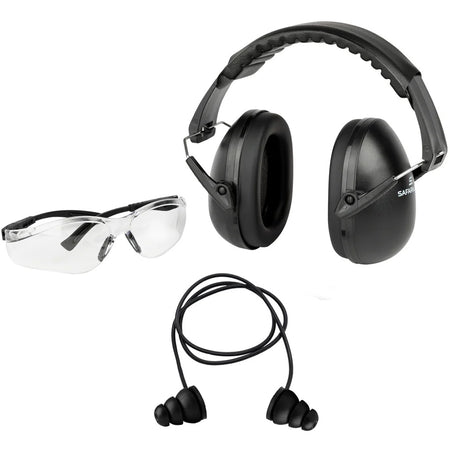 Safariland Pro Impulse In Ear Hearing Protection Rechargeable Bluetooth Black