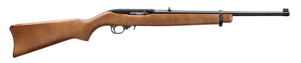 Ruger 11030 10/22 250th Anniversary 22 LR 10+1 18.50" Satin Black Barrel, Engraved Satin Black Alloy Steel Drilled & Tapped Receiver, Hardwood Fixed Stock