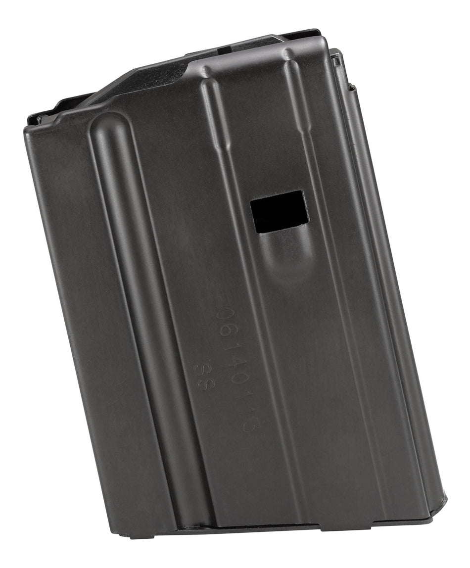 DuraMag 1062041175CPD SS 10rd 7.62x39mm for AR-15 Black w/ Black Follower Detachable