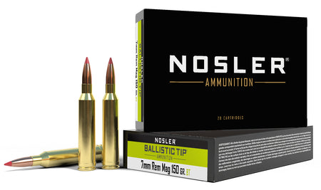 Nosler 7mm Remington Mag  150gr PolyTip Ammo