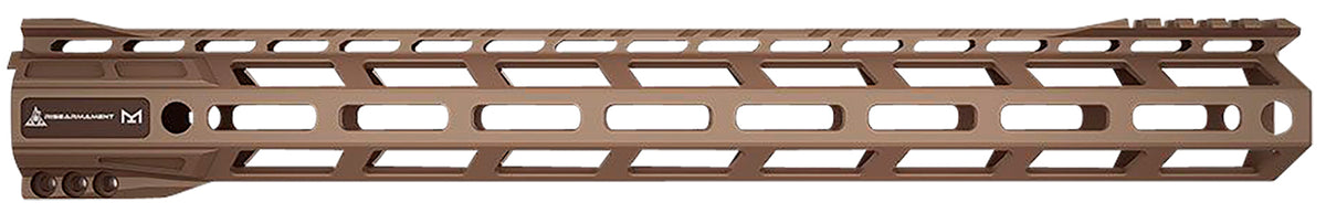 Rise Armament RA905135FDE RA-905 Handguard 13.50" 6061-T6 Aluminum Flat Dark Earth Cerakote with M-LOK & Picatinny Rail for AR-15