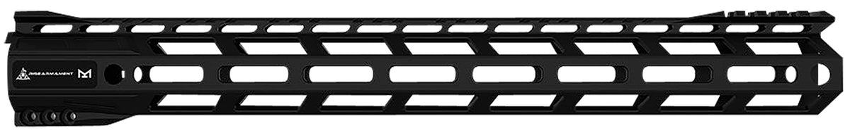 Rise Armament RA905150BLK RA-905 Handguard 15" 6061-T6 Aluminum Black Anodized with M-LOK & Picatinny Rail for AR-15