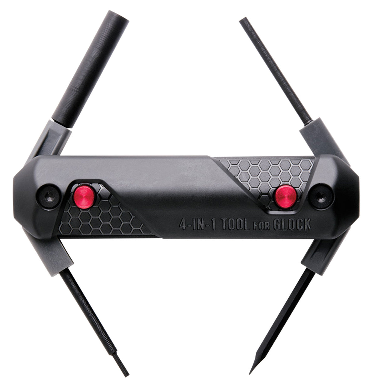 Real Avid AVGLOCK41 4-in-1 Black Handgun Tool Compatible w/Glock