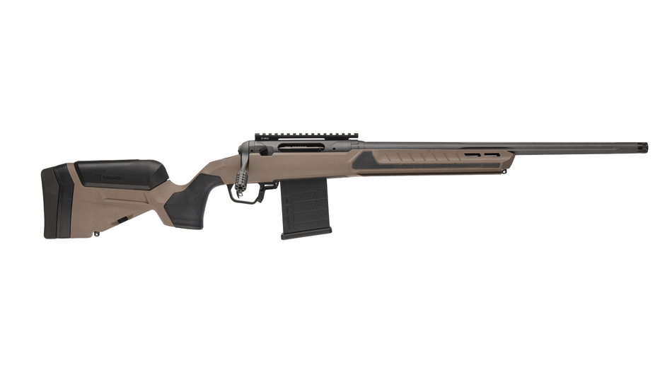Savage Arms O2675 110 Core Tactical 300 Blackout 10+1 16.50" Medium Heavy Fluted Barrel, Arca Rail Forend, AccuStock w/AccuFit V2 Synthetic Stock, Right Hand