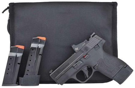SMITH & WESSON M&P9 SHIELD PLUS CT CTS1500 BUNDLE O.R. T.S 9MM PSTL 3.1" 1-10RD 2-15RD