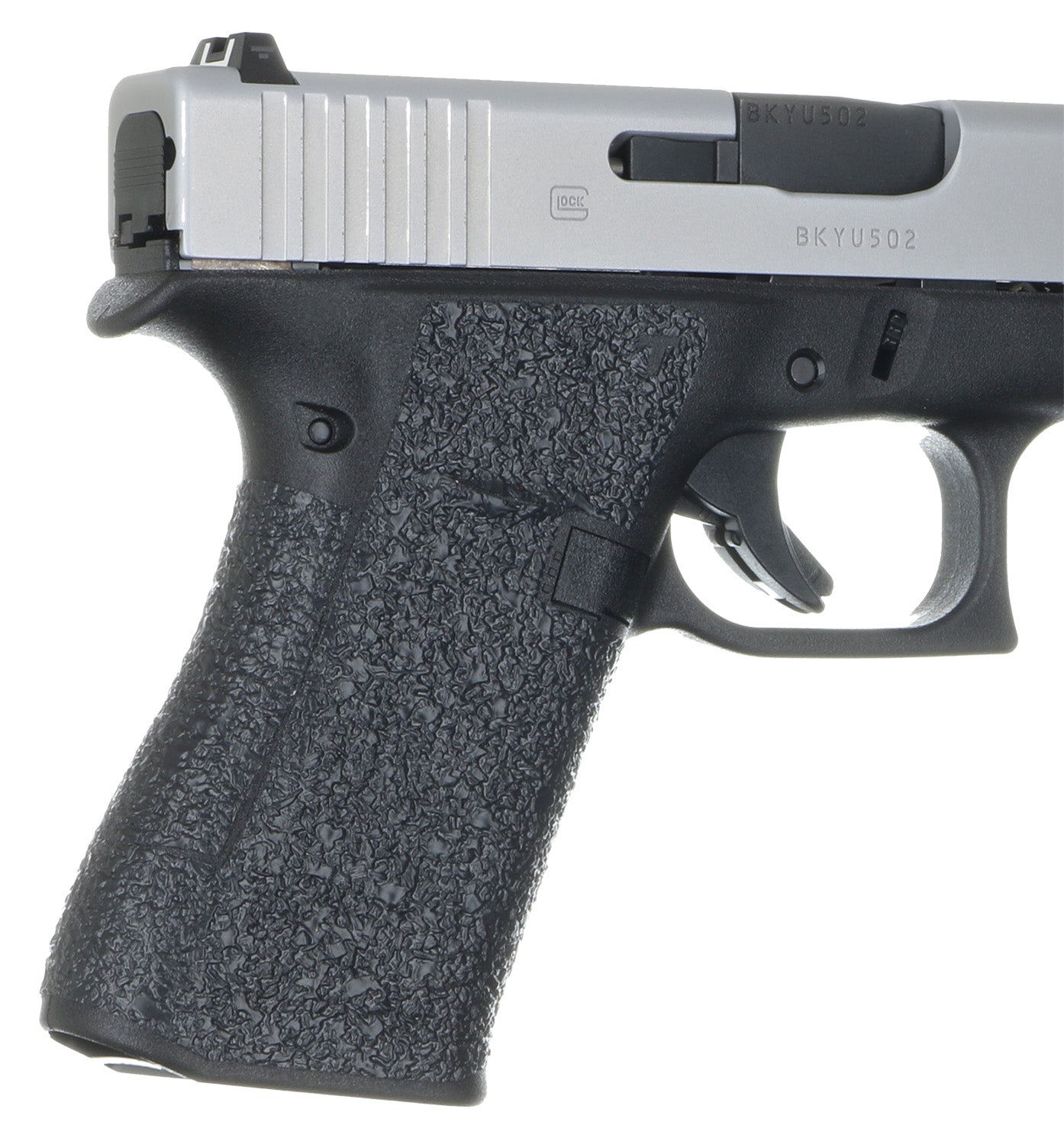 Talon Grips 385R Adhesive Grip Textured Black Rubber for Glock 43X, 48