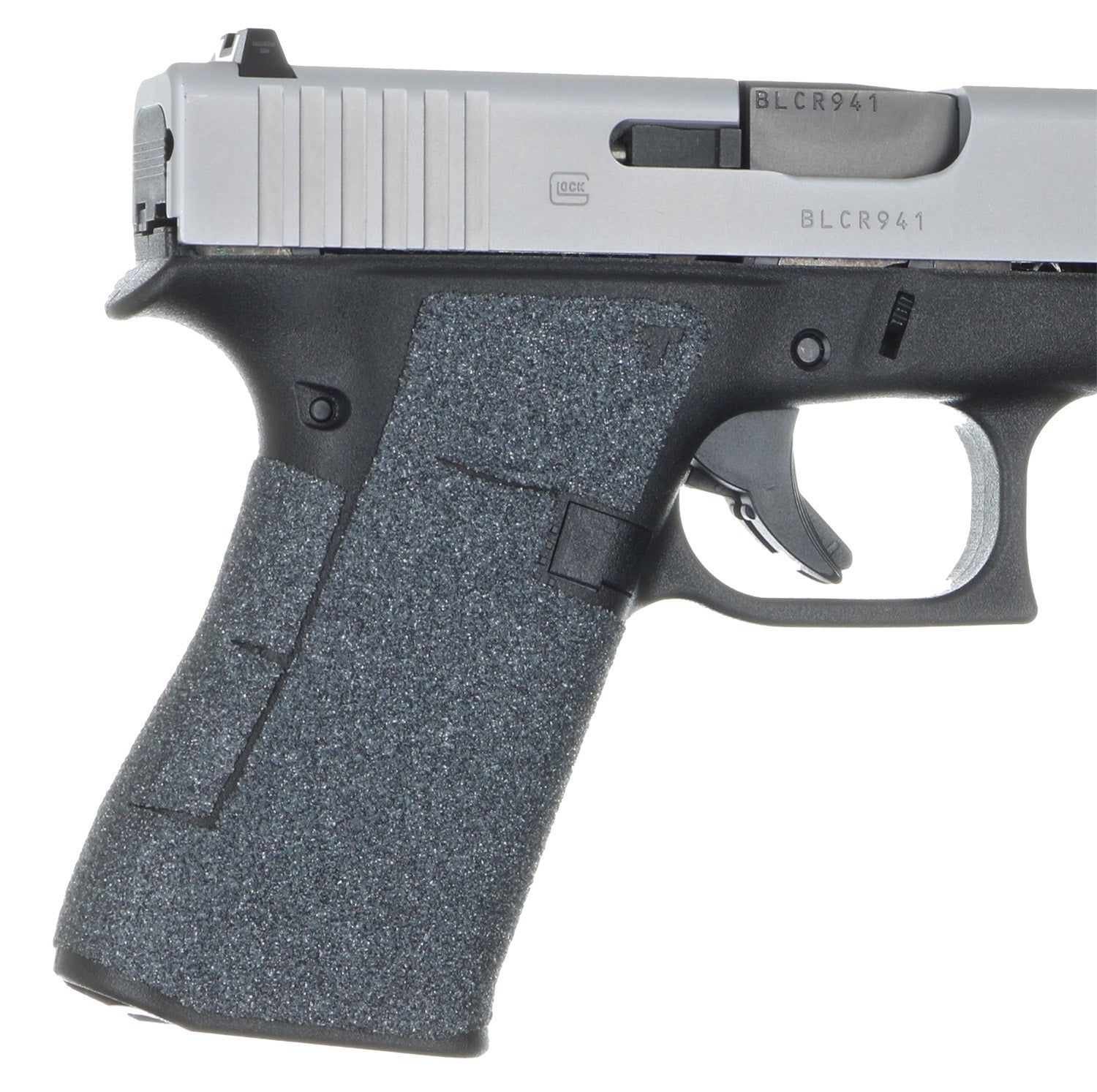 Talon Grips 385G Adhesive Grip Textured Black Granulate for Glock 43X, 48