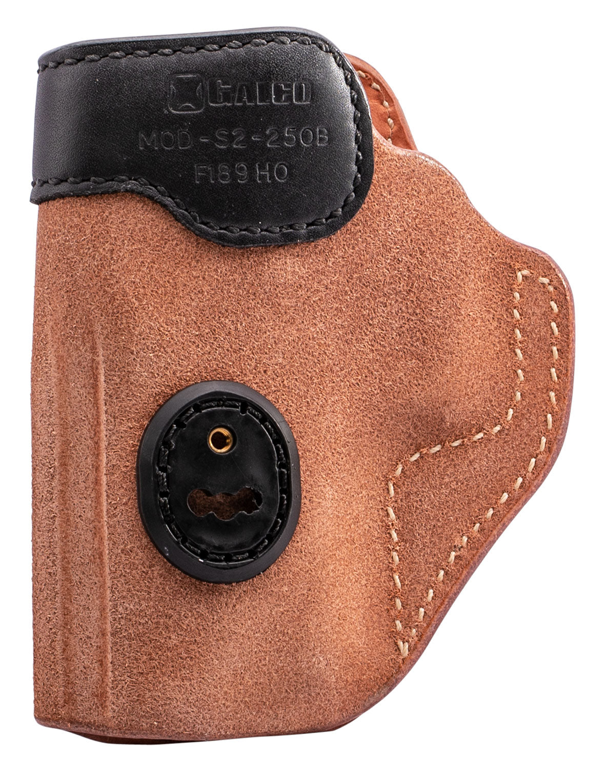 Galco S2250B Scout 3.0 IWB Natural/Black Leather UniClip/Stealth Clip Fits Sig P229/P228 Ambidextrous