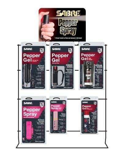 SABRE MAX APPEAL DISPLAY COUNTER RACK DISPLAY