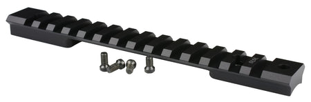 Warne 7672M Mountain Tech Tactical Rail Black Anodized Aluminum, Fits HS Precision/Bergara Premier/Remington 700 Long Action, 0 MOA